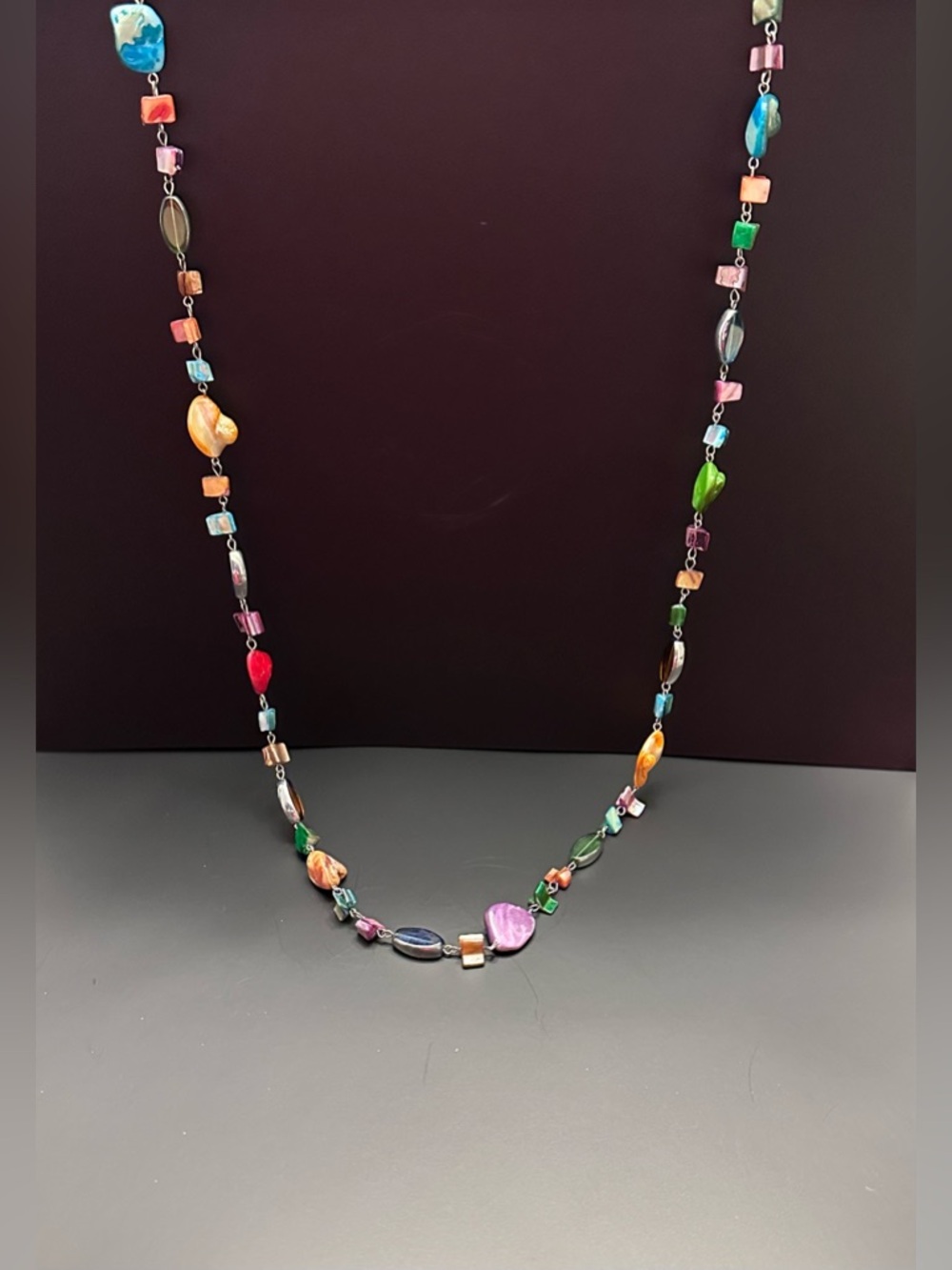 Colorful Boho Beaded Necklace & Bracelet Set | Multicolor Statement Jewelry